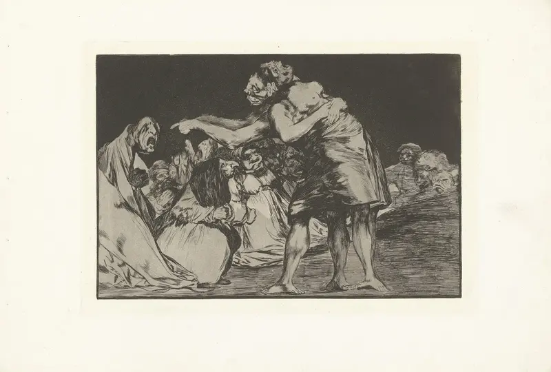 Ongeordende dwaasheid Wall Art by Francisco de Goya - High-Resolution Digital Print