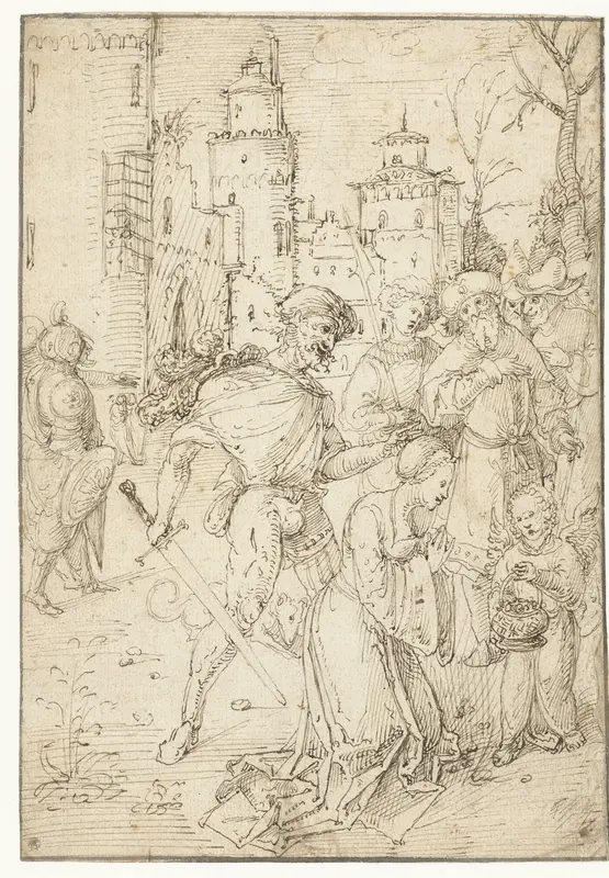 Onthoofding van de heilige Dorothea Wall Art by Unknown - High-Resolution Digital Print