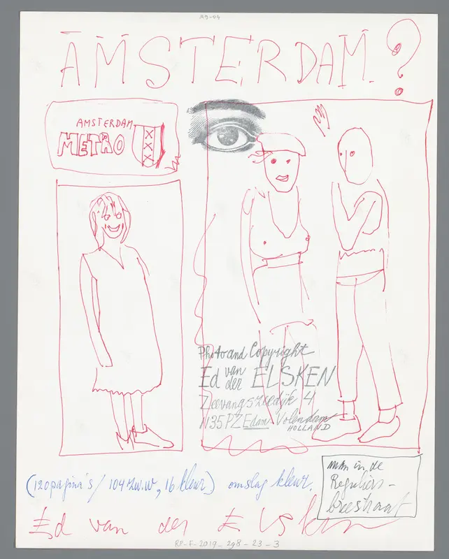 Ontwerp voor de cover van fotoboek Amsterdam? Wall Art by Unknown - High-Resolution Digital Print