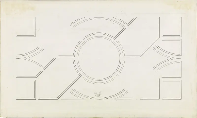 Ontwerp voor een bankbiljet Wall Art by Antoon Derkinderen - High-Resolution Digital Print