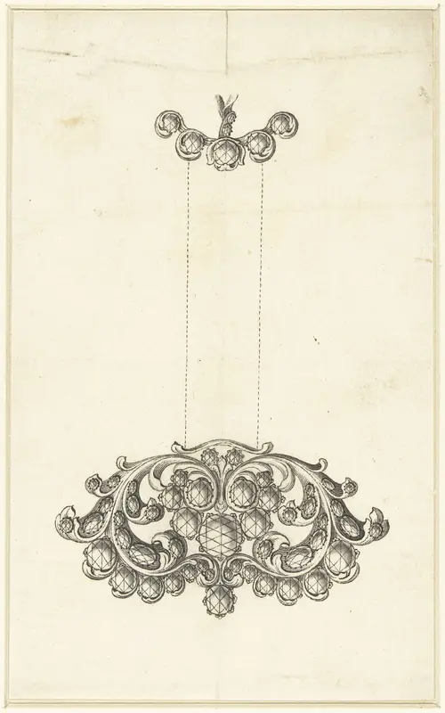 Ontwerp voor een borstjuweel Wall Art by Carlo Ciampoli - High-Resolution Digital Print