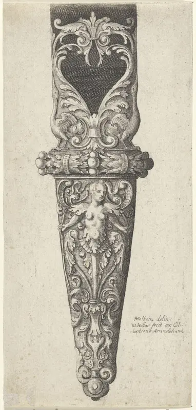 Ontwerp voor een ornamentale schede Wall Art by Unknown - High-Resolution Digital Print
