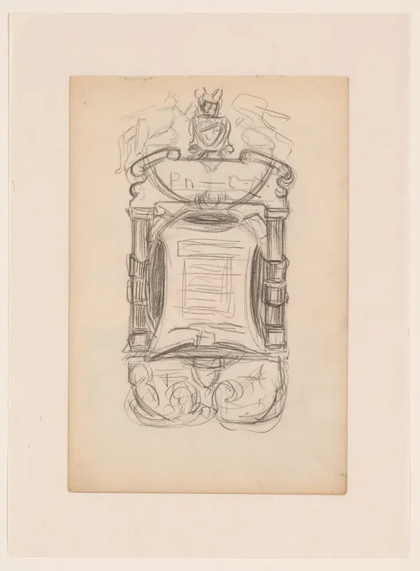 Ontwerp voor een prijslijst Wall Art by Ernst Maximilian Büttinghausen - High-Resolution Digital Print