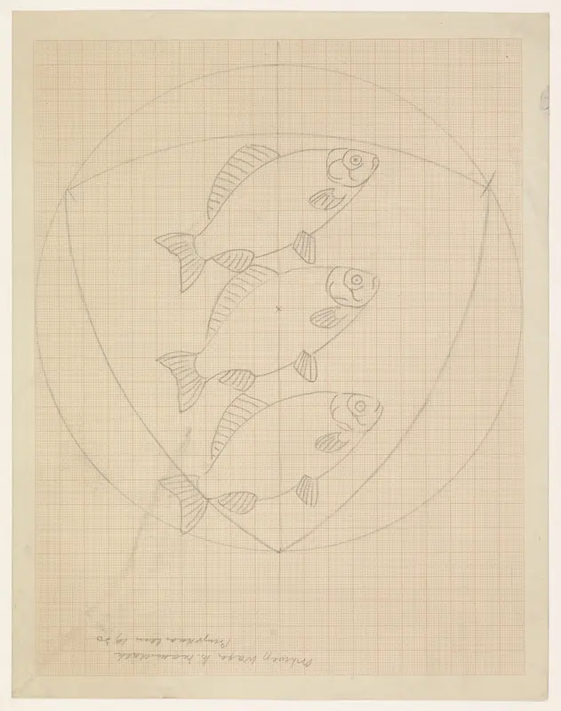 Ontwerp voor familiewapen van Cornelis Maarschalk, burgemeester van Haarlem Wall Art by Carel Adolph Lion Cachet - High-Resolution Digital Print