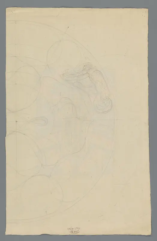 Ontwerp voor inhuldigingsbord Wall Art by Carel Adolph Lion Cachet - High-Resolution Digital Print