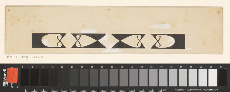 Ontwerp voor vier ornamenten Wall Art by Reinier Willem Petrus de Vries (1874-1953) - High-Resolution Digital Print