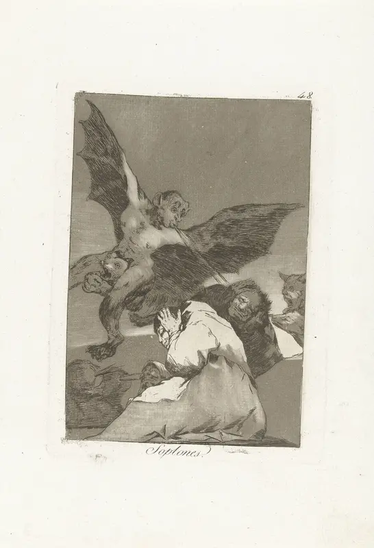 Oorblazers Wall Art by Francisco de Goya - High-Resolution Digital Print