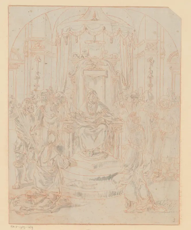 Oordeel van Salomo Wall Art by Cornelis Ploos van Amstel - High-Resolution Digital Print