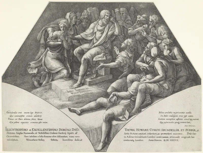 Oordeel van Zaleucus Wall Art by Unknown - High-Resolution Digital Print
