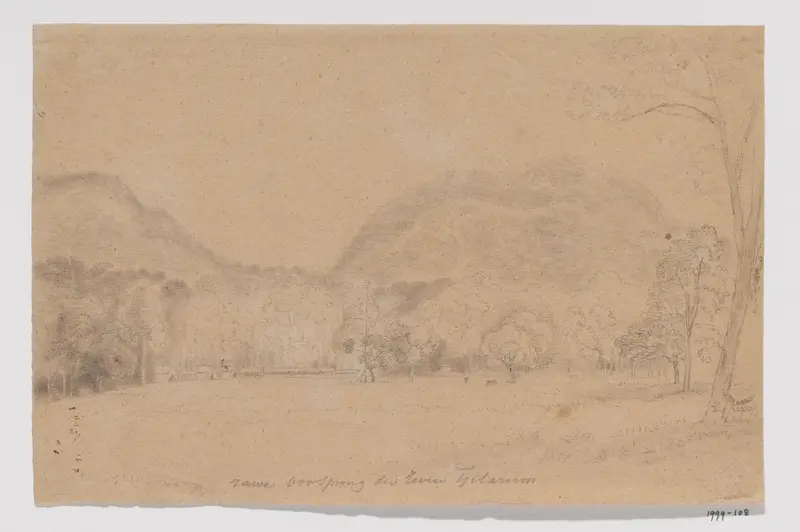 Oorsprong van de rivier Citarum, Priangan,  West-Java Wall Art by Unknown - High-Resolution Digital Print