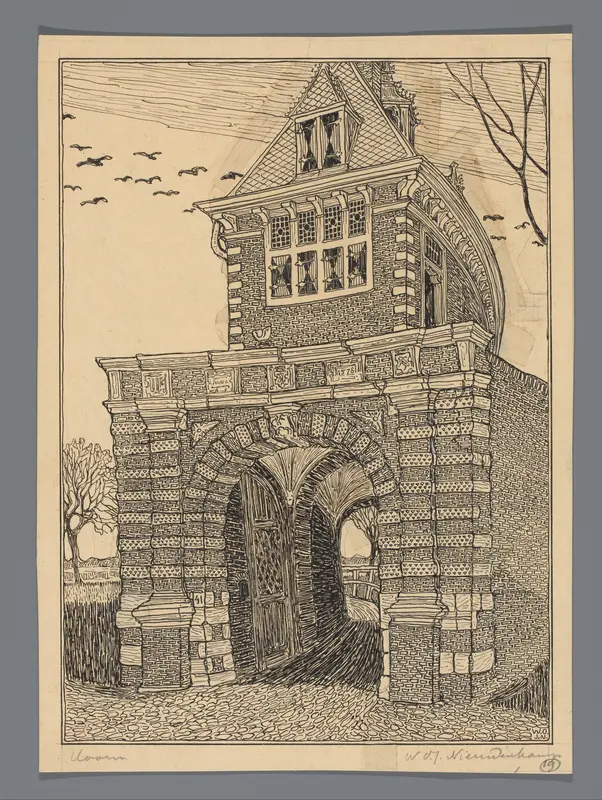 Oosterpoort te Hoorn Wall Art by Unknown - High-Resolution Digital Print