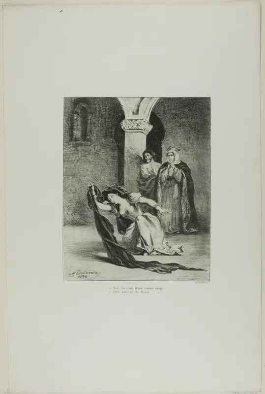 Ophelia's Song, plate 12 from Hamlet