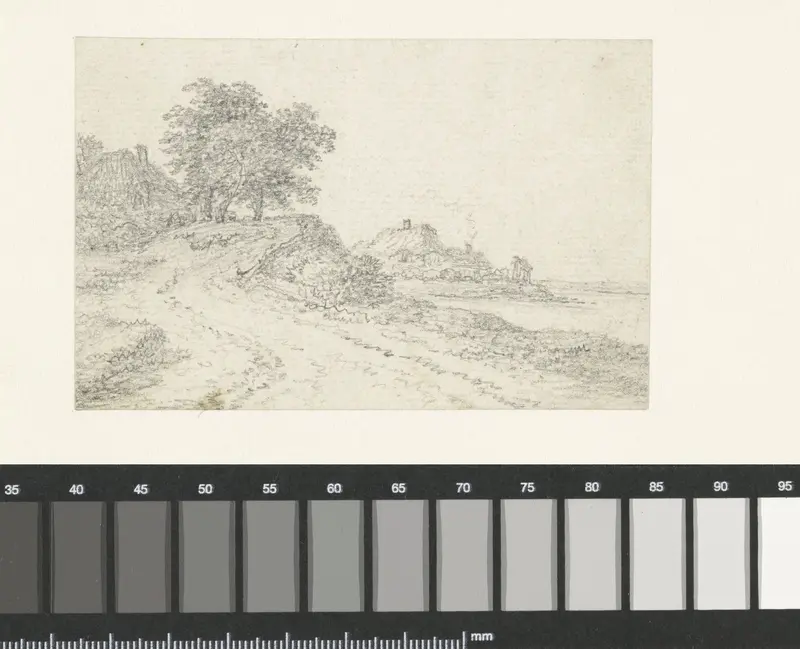 Oplopende landweg Wall Art by Georges Michel - High-Resolution Digital Print