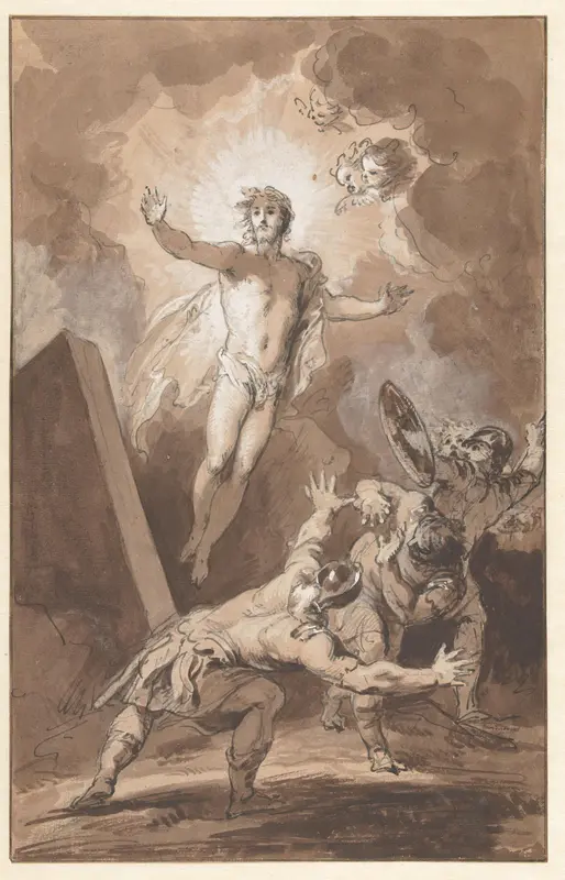 Opstanding van Christus Wall Art by Jacob de Wit - High-Resolution Digital Print