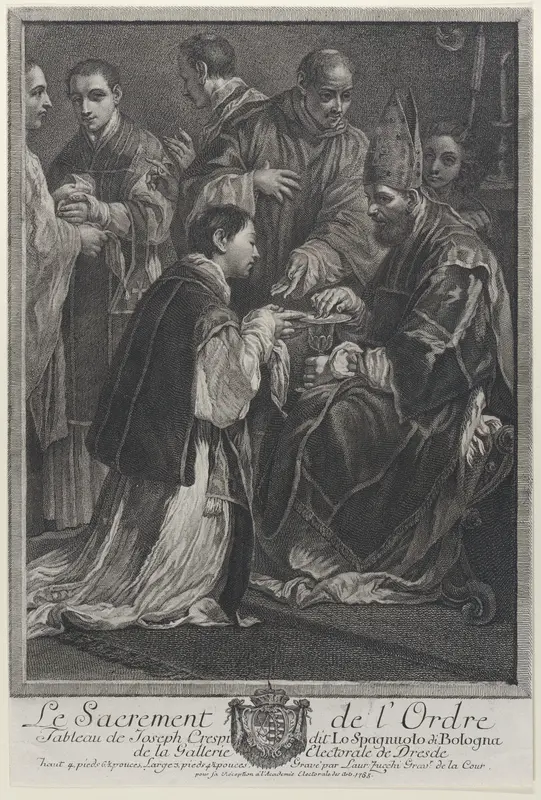 Ordination, from "The Seven Sacraments" Wall Art by Lorenzo Zucchi - High-Resolution Digital Print