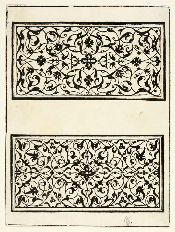 Ornamental Panels Wall Art by Hans Rudolf Manuel Deutsch - High-Resolution Digital Print