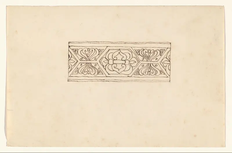 Ornamenteel fries Wall Art by anonymous - High-Resolution Digital Print
