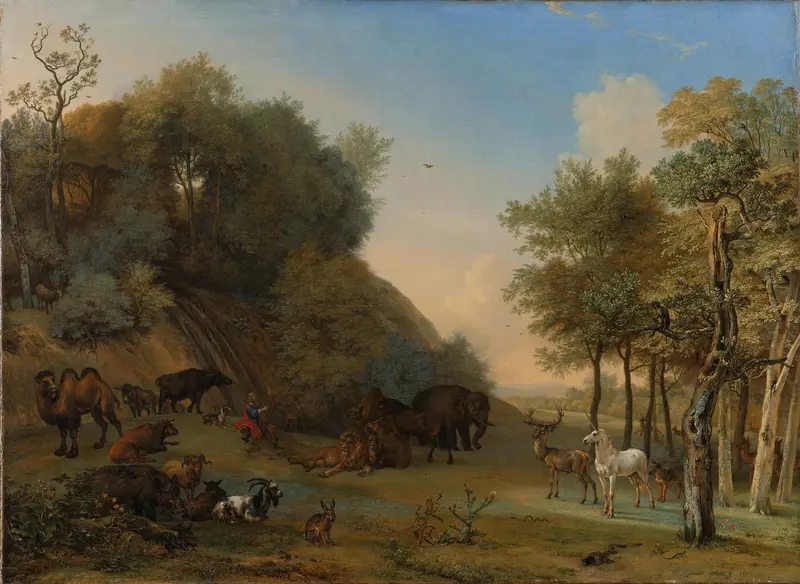 Orpheus en de dieren Wall Art by Paulus Potter - High-Resolution Digital Print
