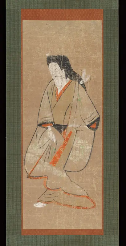 Ōtsu-e of a Young Woman