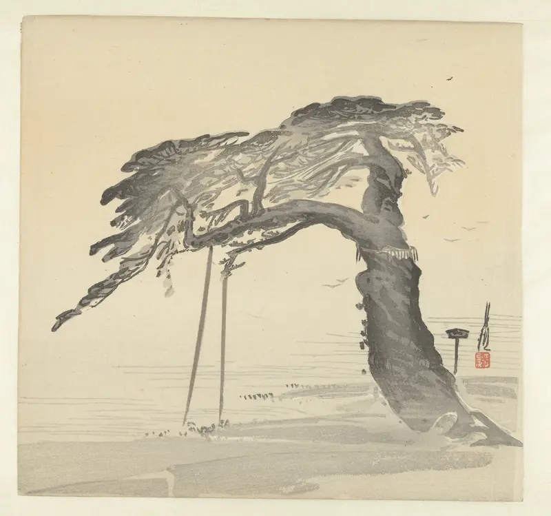 Oude pijnboom Wall Art by Unknown - High-Resolution Digital Print