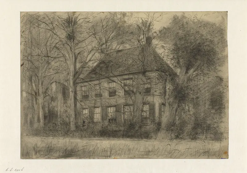 Oude woning aan het Gein Wall Art by Cornelis Gerardus 't Hooft (1791-1871) - High-Resolution Digital Print