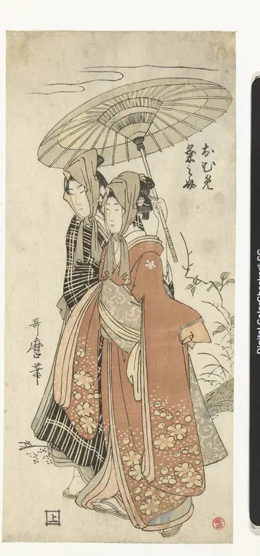 Oume en Kumenosuke Wall Art by Unknown - High-Resolution Digital Print