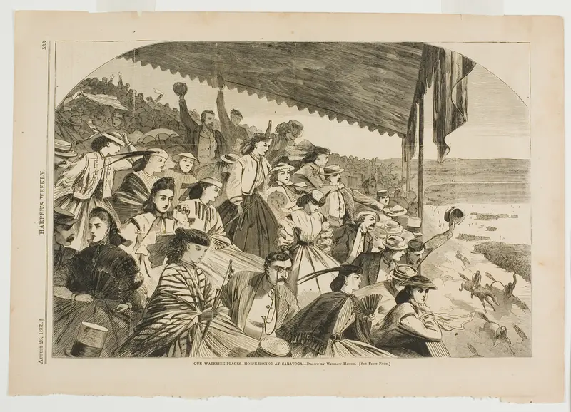 Our Watering Places—Horse-Racing at Saratoga