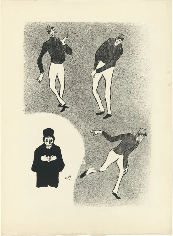Ouvrard, from Le Café-Concert Wall Art by Henri-Gabriel Ibels - High-Resolution Digital Print