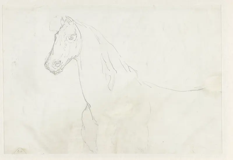 Paard Wall Art by George Hendrik Breitner - High-Resolution Digital Print