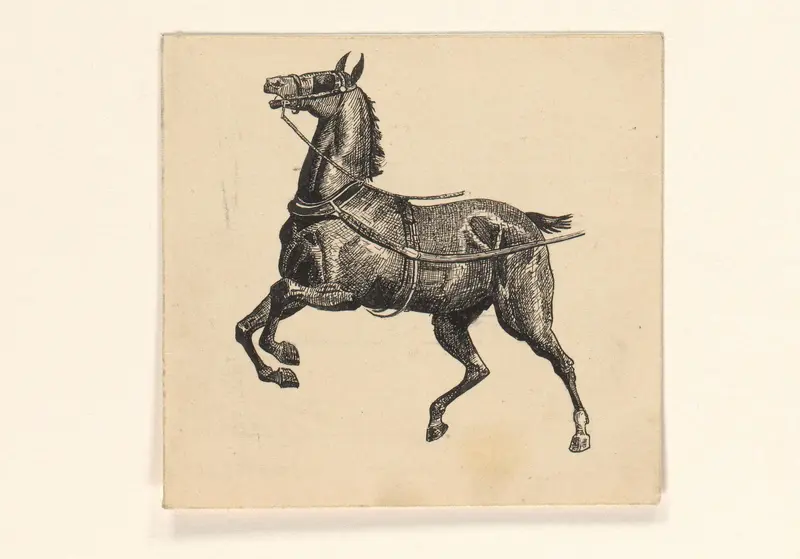 Paard Wall Art by August Allebé - High-Resolution Digital Print
