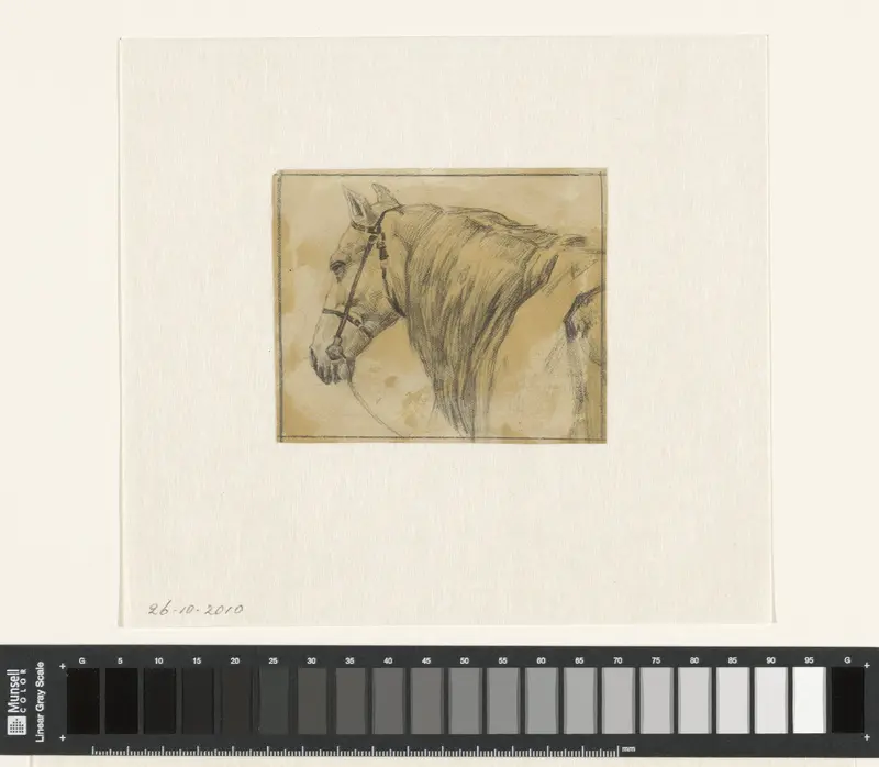 Paard Wall Art by Jan Veth - High-Resolution Digital Print