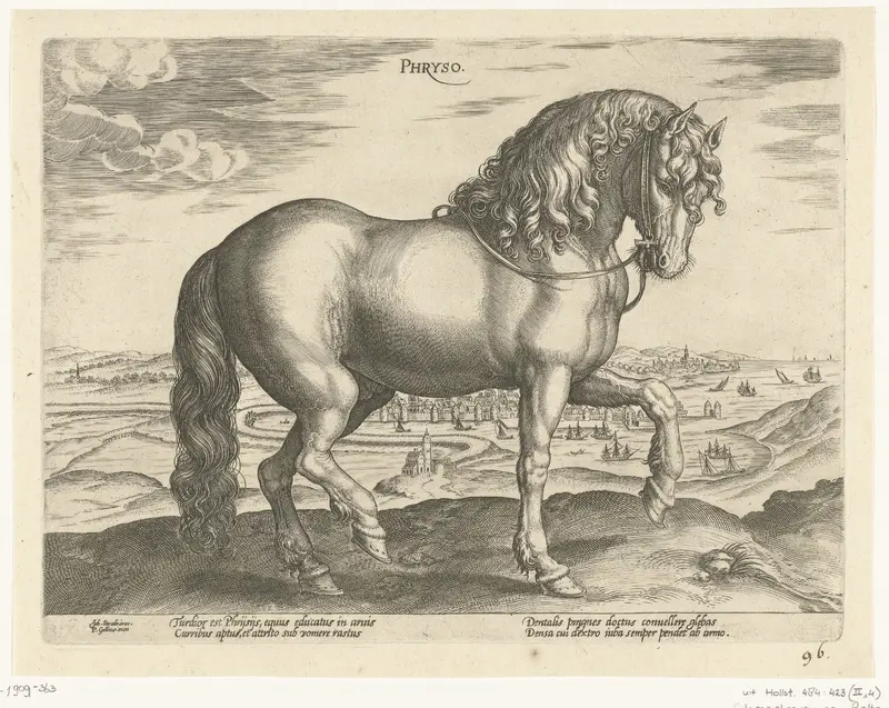 Paard uit Friesland Wall Art by Unknown - High-Resolution Digital Print