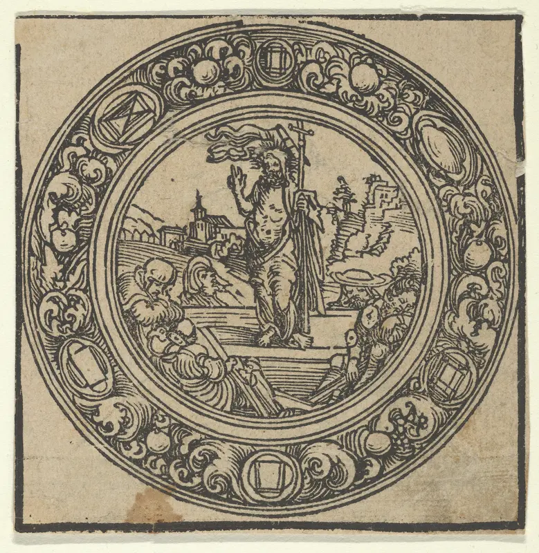 Pacifical with Resurrection Wall Art by Lucas Cranach the Elder - High-Resolution Digital Print