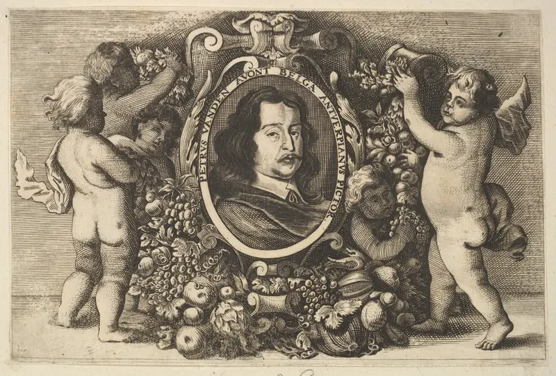 Paedopaegnion: Third Title Page (copy in reverse) Wall Art by Wenceslaus Hollar - High-Resolution Digital Print