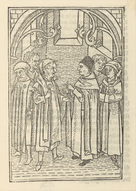 Page from "Stern des Meschiah" Wall Art by Anonymous, German, 15th century - High-Resolution Digital Print