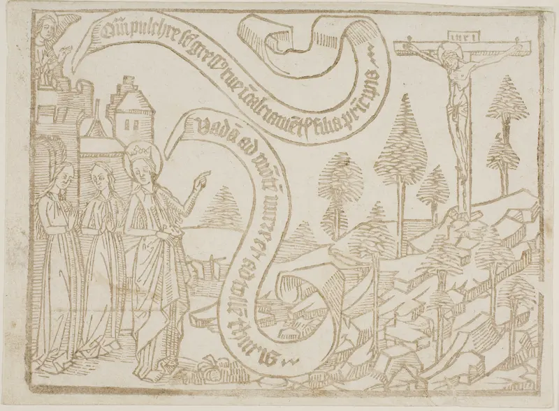 Page from the Canticum Canticorum (The Song of Solomon) Wall Art by Unknown artist - High-Resolution Digital Print