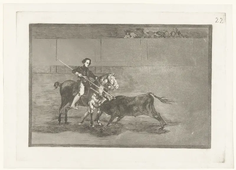 Pajuelera in de arena van Zaragosa Wall Art by Francisco de Goya - High-Resolution Digital Print