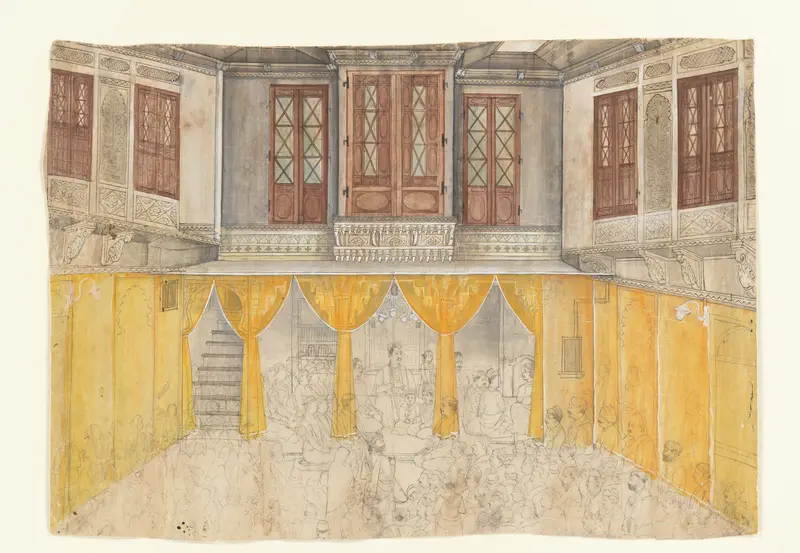 Palace Interior Wall Art by Ragunath - High-Resolution Digital Print