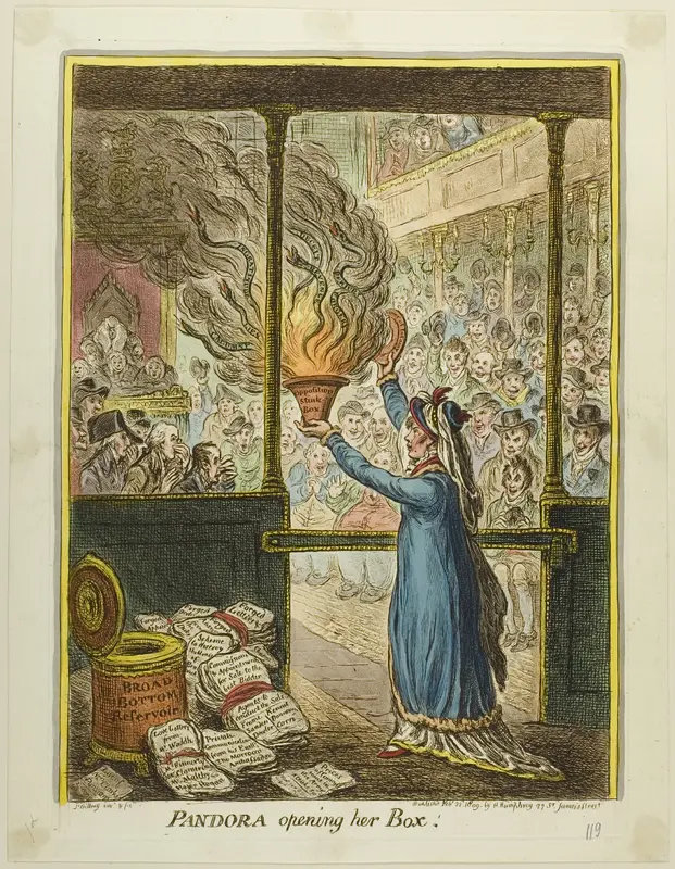Pandora Opening her Box