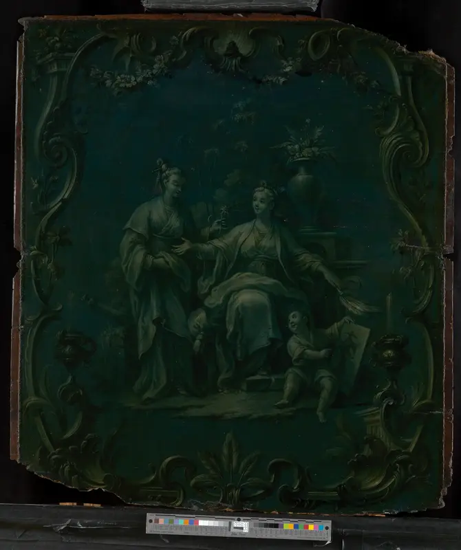 Panel (from a sedan chair (?)) Wall Art by Unknown - High-Resolution Digital Print
