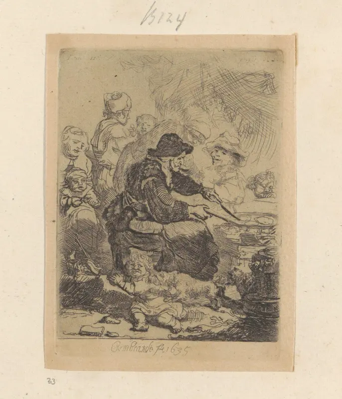 Pannekoekenbakster Wall Art by Henry Louis Basan - High-Resolution Digital Print