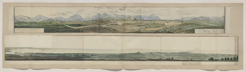 Panorama of Algoa Bay from its western shore Wall Art by Unknown - High-Resolution Digital Print