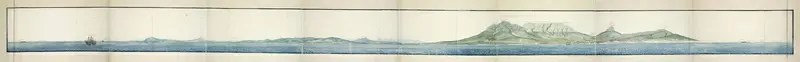 Panorama of Cape Town and Environs, Seen from the Sea Wall Art by Unknown - High-Resolution Digital Print