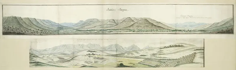 Panorama of the district known as Egypt, east of Swellendam, seen from the south Wall Art by Unknown - High-Resolution Digital Print