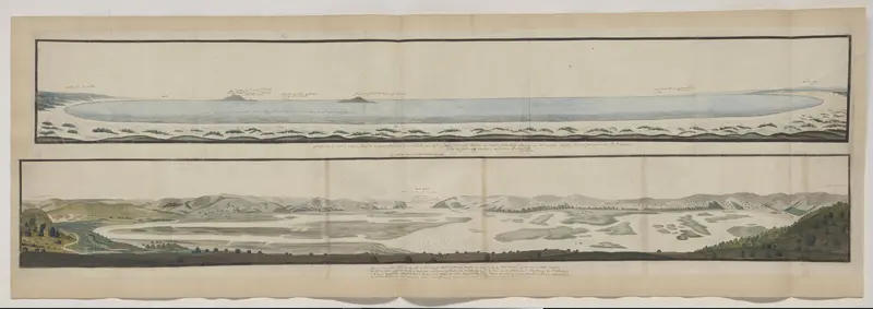 Panorama van Algoabaai, gezien vanaf het strand Wall Art by Robert Jacob Gordon - High-Resolution Digital Print
