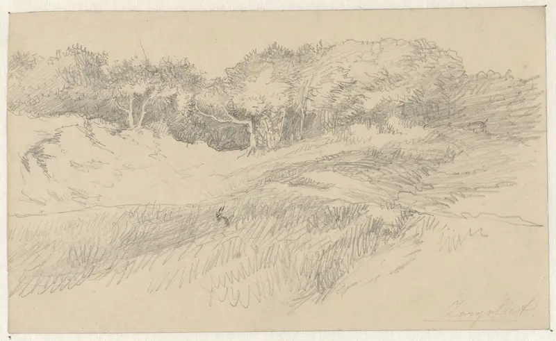 Panorama van landschap Wall Art by Guillaume Anne van der Brugghen - High-Resolution Digital Print