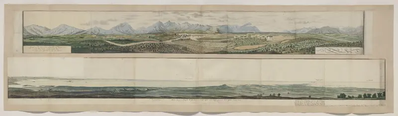 Panorama van Roodezand, in het Land van Waveren Wall Art by Unknown - High-Resolution Digital Print
