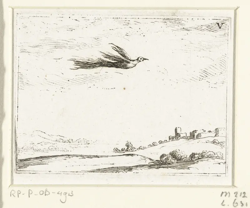 Paradijsvogel Wall Art by Jacques Callot - High-Resolution Digital Print