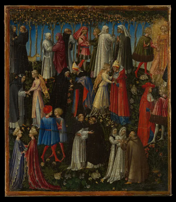 Paradise Wall Art by Giovanni di Paolo (Giovanni di Paolo di Grazia) - High-Resolution Digital Print