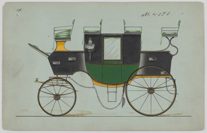 Park Drag #4030 Wall Art by Brewster & Co. - High-Resolution Digital Print